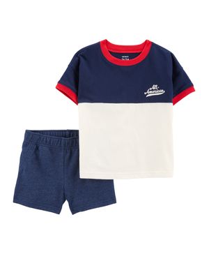 Conjunto De 2 Piezas Con Short Fourth Of July Carter's