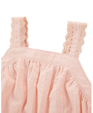 Conjunto De 3 Piezas Con Adornos De Encaje Carter's