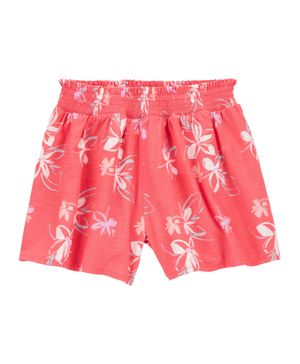Falda Short Pull-On Floral Carter's
