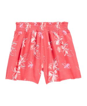 Falda Short Pull-On Floral Carter's