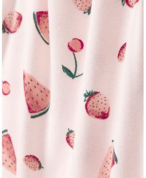 Mameluco Con Estampado De Sandías De Cierre Purelysoft Carter's