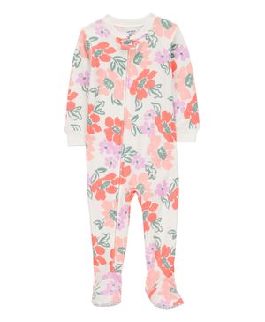 Mameluco Floral 100% Algodón De Ajuste Perfecto Carter's
