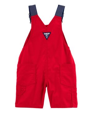 Overol Corto De Lona Ligera Oshkosh B'Gosh