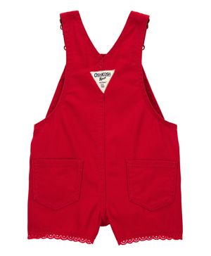 Overol Corto De Sarga Con Ojales Oshkosh B'Gosh