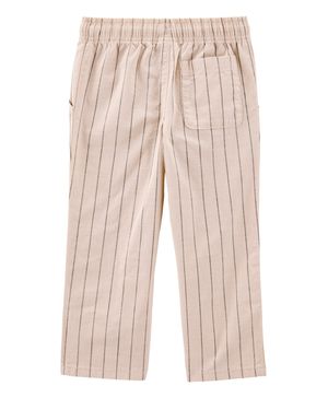 Pantalón De Algodón Pull-On A Rayas Carter's