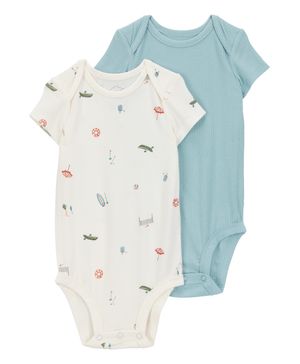 Paquete De 2 Pañaleros De Manga Corta Purelysoft Carter's