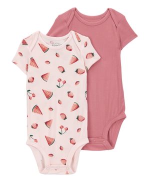 Paquete De 2 Pañaleros De Manga Corta Purelysoft Carter's