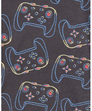Pijama De 2 Piezas De Video Game 100% Algodón Carter's