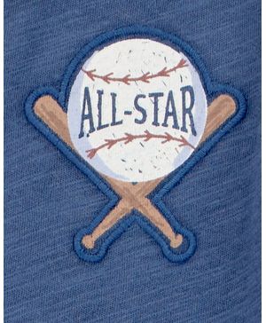 Playera Vintage All-Star Baseball De Botones Carter's