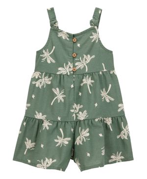 Romper Con Botones De Estampado Floral Oshkosh B'Gosh