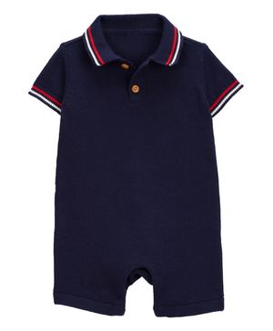 Romper De Punto Tipo Polo Oshkosh B'Gosh