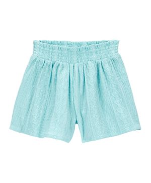 Short Plisado Pull-On Carter's