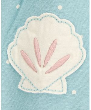 Vestido Azul Con Dólares De Arena Carter's