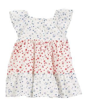 Vestido De Capas Floral Oshkosh B'Gosh