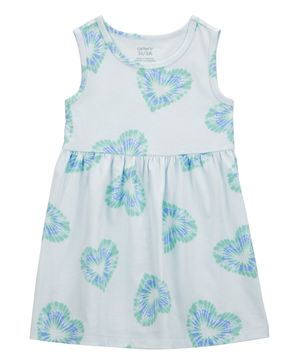 Vestido De Tirantes De Corazones Carter's