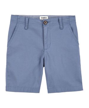 Shorts Corte Recto Color Azul Oshkosh B'Gosh