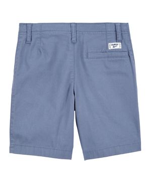 Shorts Corte Recto Color Azul Oshkosh B'Gosh
