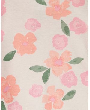 Conjunto de 3 piezas florales Carter's