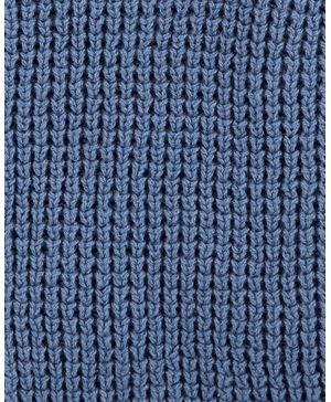 Suéter de punto gofrado con capucha en azul marino Carter's
