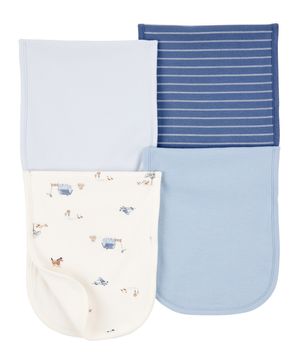 Paquete de 4 repetidores en azul Carter's