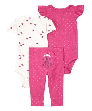 Conjunto de 3 piezas de Little Character de catarinas Carter's