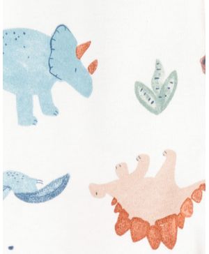 Mameluco con cierre bidireccional con dinosaurios Carter's