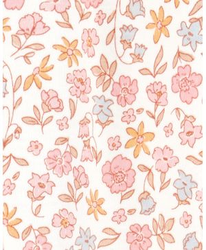 Mameluco con cierre bidireccional floral para Dormir y Jugar Carter's