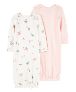 Paquete de 2 sacos de dormir en rosa Carter's