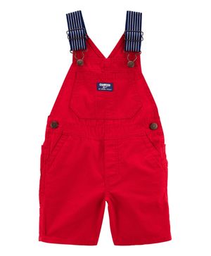 Overol Corto De Lona Ligera Oshkosh B'Gosh