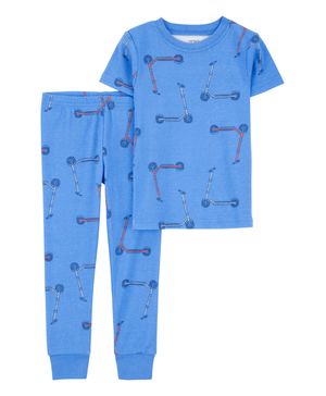 Pijama De 2 Piezas De Scooters 100% Algodón  Ajuste Perfecto Carter's