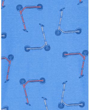 Pijama De 2 Piezas De Scooters 100% Algodón Ajuste Perfecto Carter's