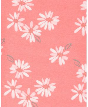 Pijama De 2 Piezas Floral 100% Algodón De Ajuste Perfecto Carter's