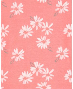 Pijama De 2 Piezas Floral 100% Algodón De Ajuste Perfecto Carter's