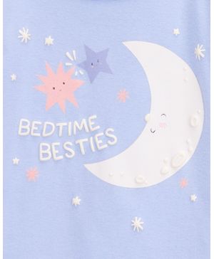 Pijama De 4 Piezas De Luna Y Estrellas 100% Algodón Carter's