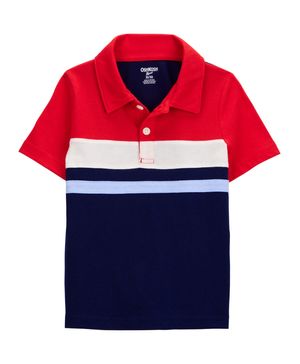 Playera Tipo Polo A Rayas Oshkosh B'Gosh