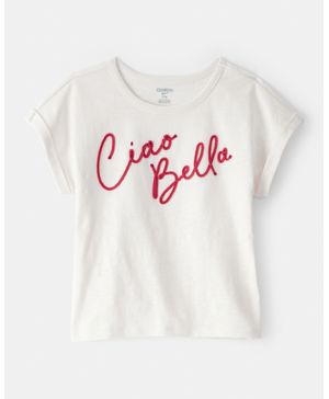 Blusa Gráfica De Manga Corta Ciao Bella Oshkosh B'Gosh