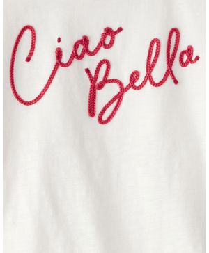 Blusa Gráfica De Manga Corta Ciao Bella Oshkosh B'Gosh
