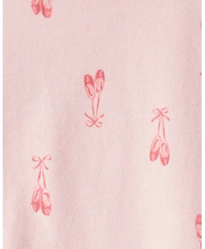 Blusa Peplum Manga Larga Zapatillas De Ballet Carter's