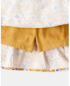 Conjunto 2 Piezas Suéter Y Falda-Short Floral Carter's