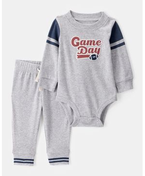 Conjunto De 2 Piezas Con Pantalón "Game Day" Carter's
