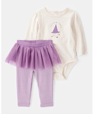 Conjunto De 2 Piezas Con Pantalón Con Tutú "Spooky Cute" Carter's