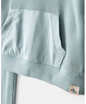 Conjunto De 2 Piezas Con Pantalón Punto Waffle Carter's