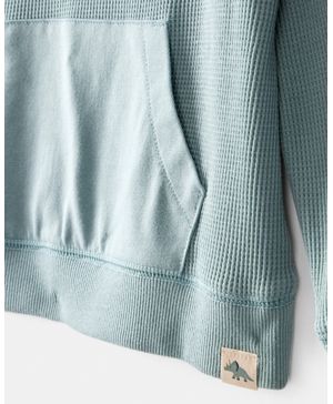 Conjunto De 2 Piezas Con Pantalón Tipo Waffle Verde Carter's