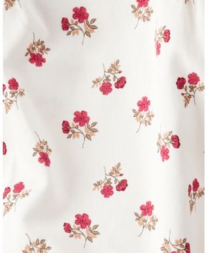 Conjunto De 3 Piezas Con Pañalero Floral Tipo Bombacho Carter's