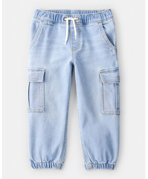 Joggers Cargo De Mezclilla Azul Oshkosh B'Gosh