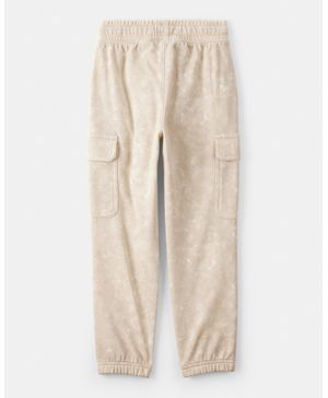 Joggers De Tela Afelpada Deslavado Marfil Oshkosh B'Gosh