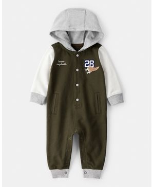 Jumpsuit Estilo Universitario Con Capucha Carter's