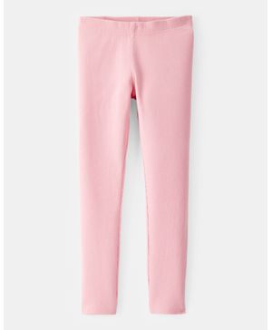 Leggings Elásticos Acanalados De Algodón Carter's