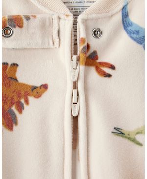 Mameluco Ajuste Cómodo Cierre Doble Dinosaurio Carter's