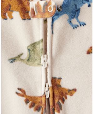 Mameluco Ajuste Holgado Manga Larga Dinosaurio Carter's